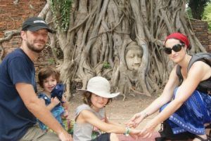 Ayutthaya con niños