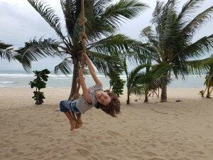 Playas de tailandia con niños