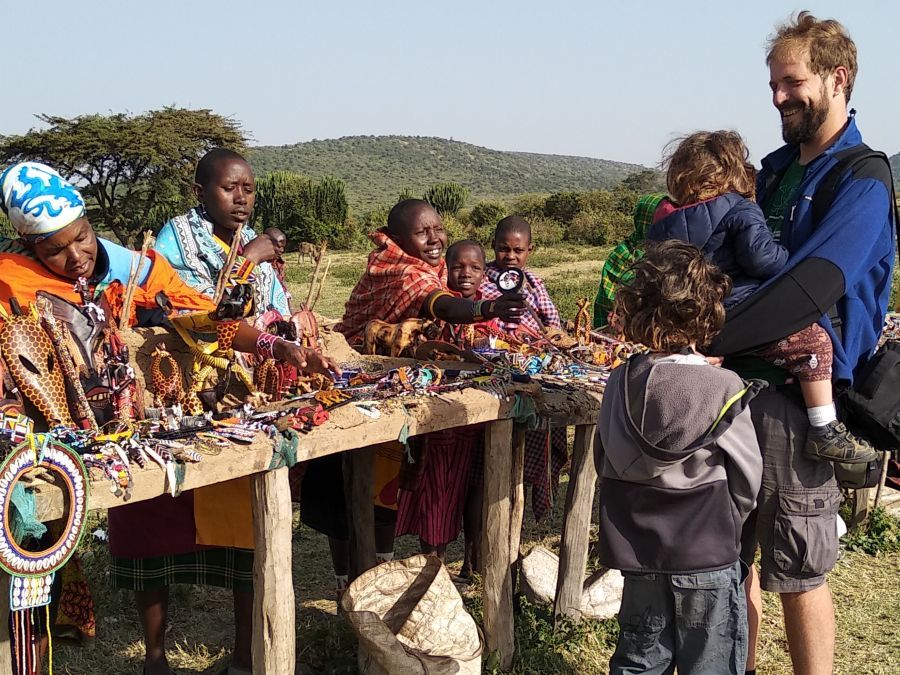 Safari con niños en Kenia