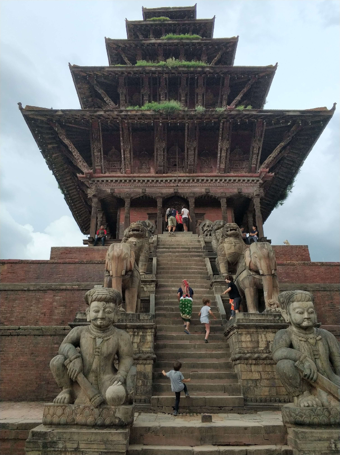 Templo de Nyatapola, Katmandú, Nepal